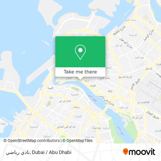 نادي رياضي map