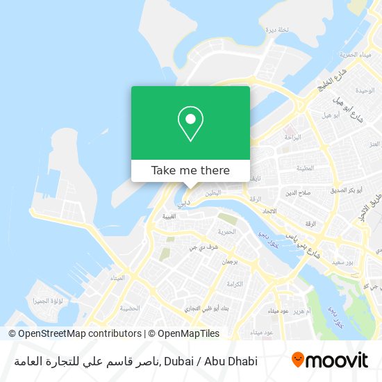 ناصر قاسم علي للتجارة العامة map
