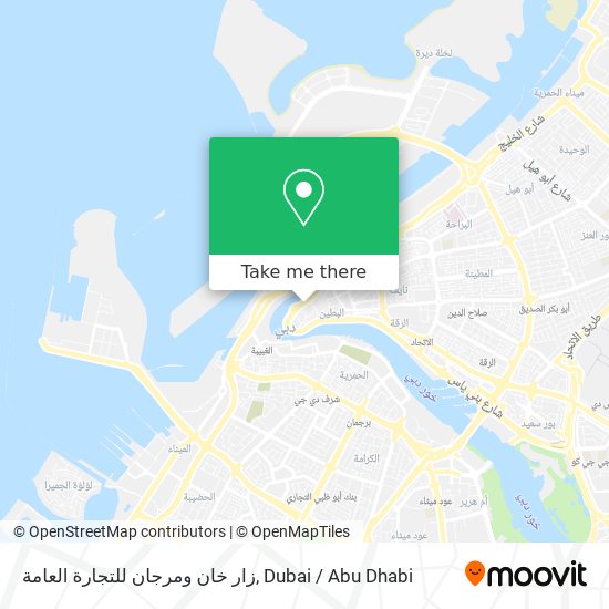 زار خان ومرجان للتجارة العامة map