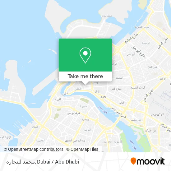 محمد للتجارة map