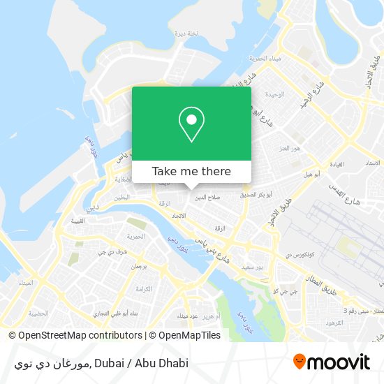 مورغان دي توي map