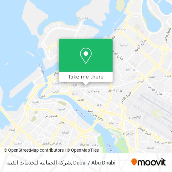 شركة الجمالية للخدمات الفنية map