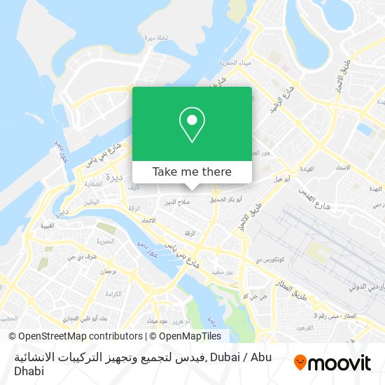 فيدس لتجميع وتجهيز التركيبات الانشائية map