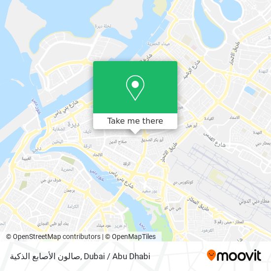 صالون الأصابع الذكية map