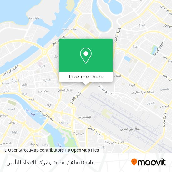 شركة الاتحاد للتأمين map