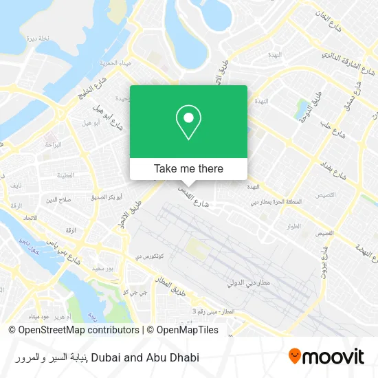 نيابة السير والمرور map