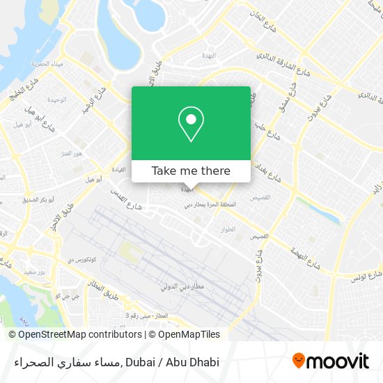 مساء سفاري الصحراء map