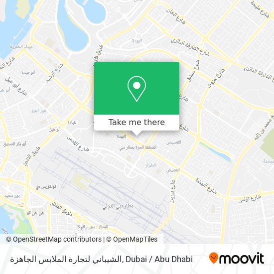 الشيباني لتجارة الملابس الجاهزة map