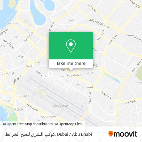 كوكب الشرق لنسخ الخرائط map