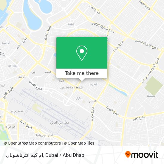 ام كيه انترناشونال map