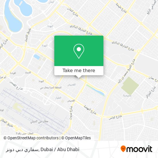 سفاري دبي دونز map