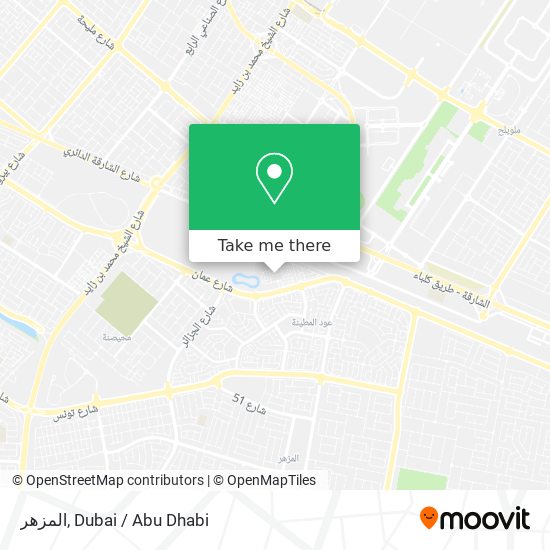 المزهر map