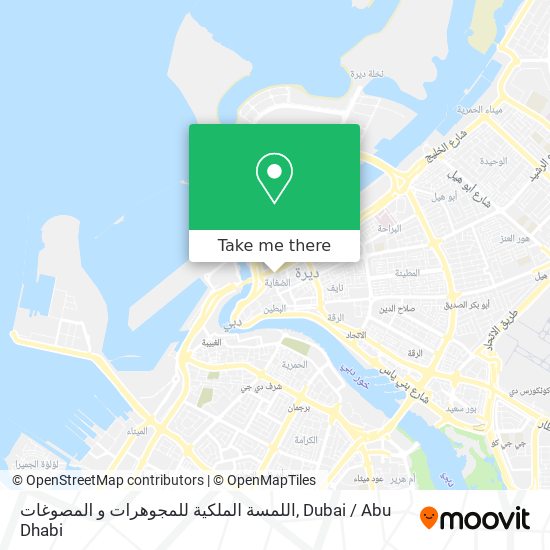 اللمسة الملكية للمجوهرات و المصوغات map