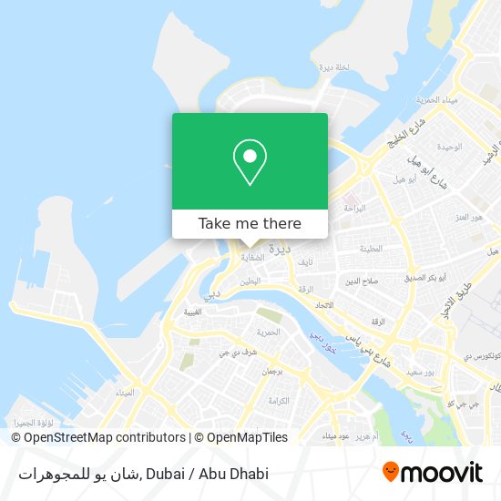 شان يو للمجوهرات map