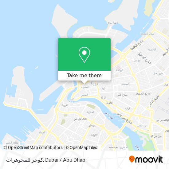 كوجر للمجوهرات map