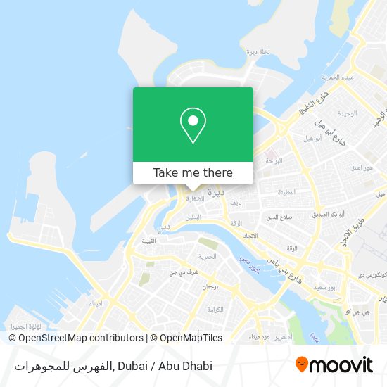 الفهرس للمجوهرات map