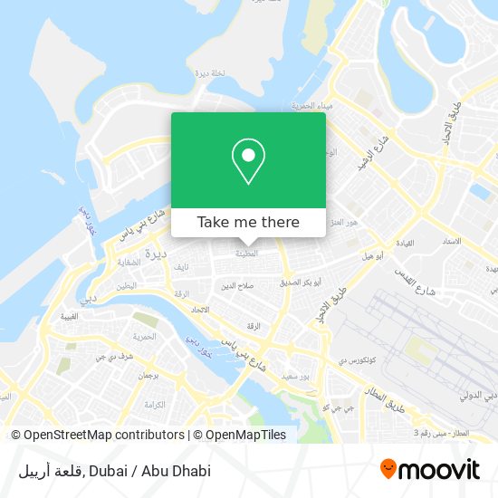 قلعة أرييل map