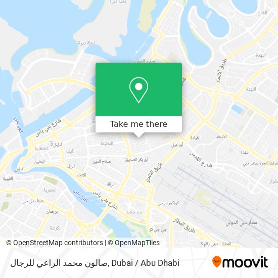 صالون محمد الراعي للرجال map