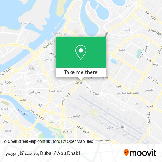 تارجت كار توينج map