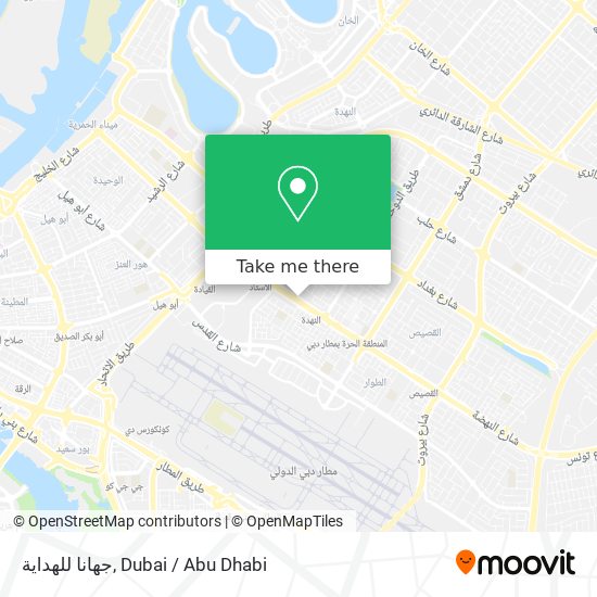 جهانا للهداية map