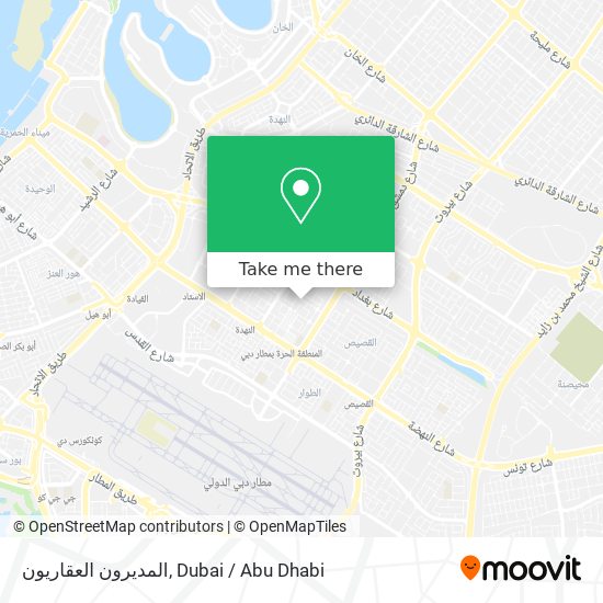 المديرون العقاريون map