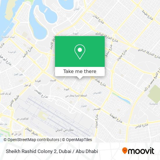 Sheikh Rashid Colony 2 map