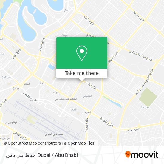 خياط بني ياس map