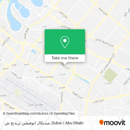 ميديكال انوفيشن تريدنج ش map