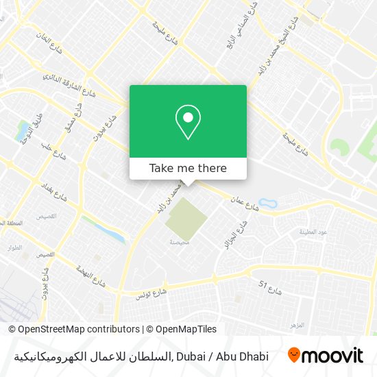 السلطان للاعمال الكهروميكانيكية map