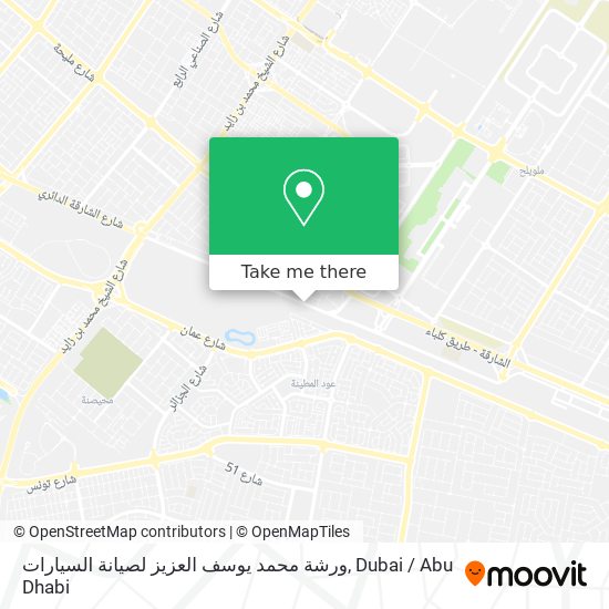 ورشة محمد يوسف العزيز لصيانة السيارات map