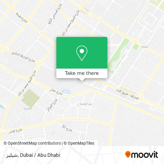 شيليز map