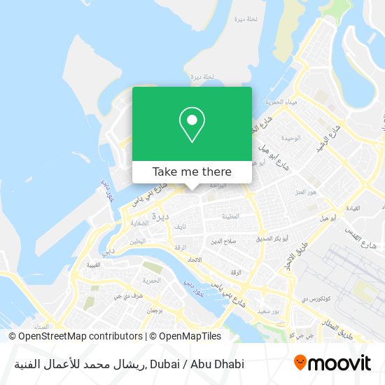 ريشال محمد للأعمال الفنية map