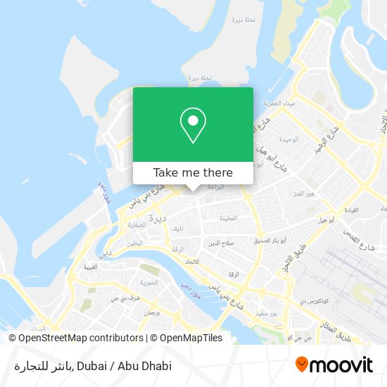 بانثر للتجارة map