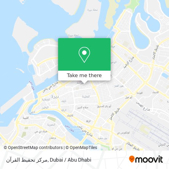 مركز تحفيظ القرآن map