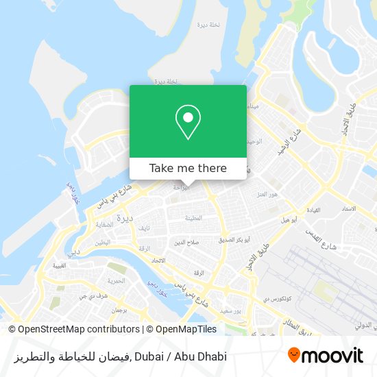 فيضان للخياطة والتطريز map