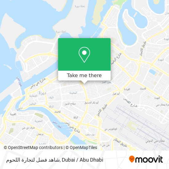 شاهد فضل لتجارة اللحوم map