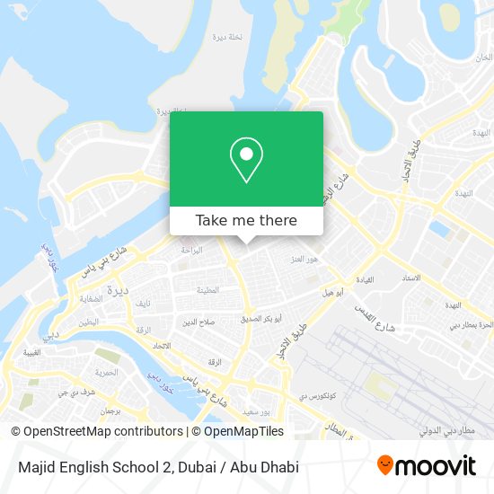 Majid English School 2 map