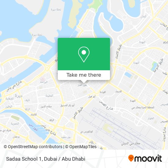 Sadaa School 1 map