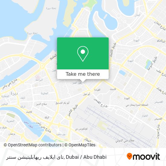 تاى ايلايف ريهابليتيشن سنتر map