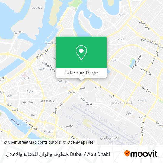 خطوط والوان للدعاية والاعلان map