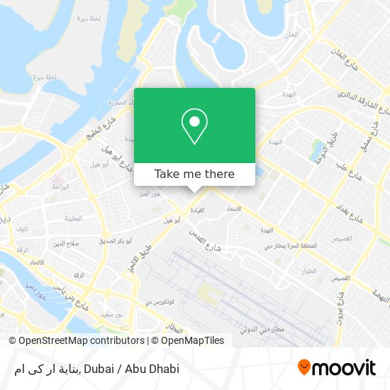 بناية ار كى ام map