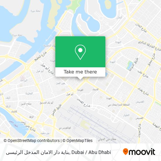 بناية دار الامان المدخل الرئيسى map