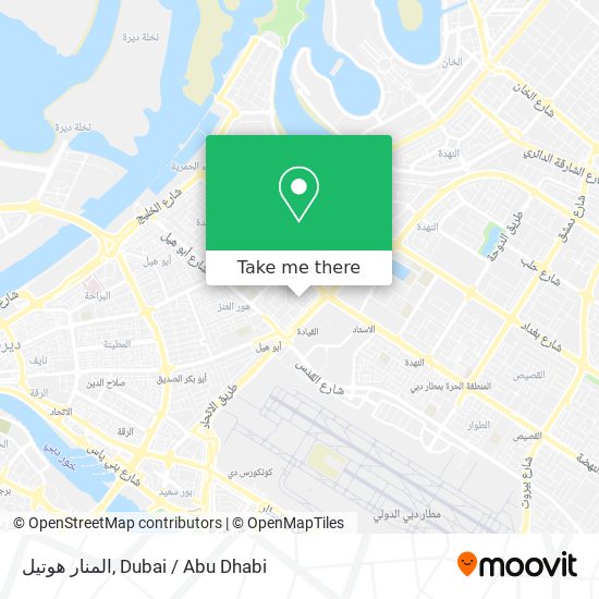 المنار هوتيل map