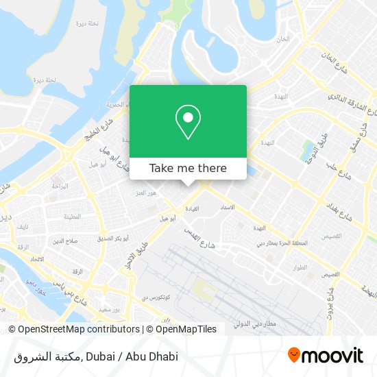 مكتبة الشروق map