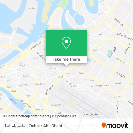 مطعم بامبانغا map