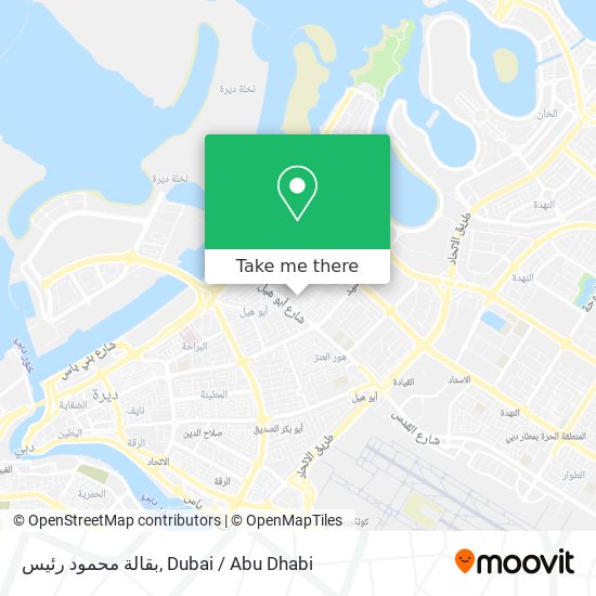 بقالة محمود رئيس map