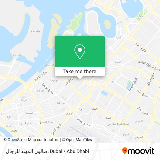 صالون المهند للرجال map