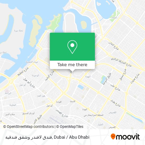 فندق لافندر وشقق فندقية map