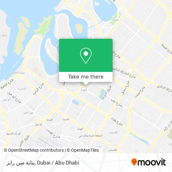 بناية صن رايز map