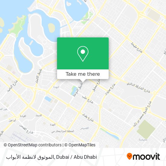 الموثوق لانظمة الأبواب map